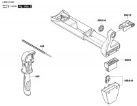 Bosch 3 603 A73 002 Psb 850-2 Re Percussion Drill 230 V / Eu Spare Parts